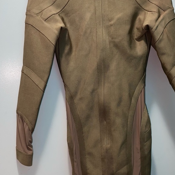 House of CB Rosliza taupe dress - Picture 4 of 5